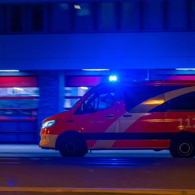 Ilustracija, vozilo Hitne pomoći u Berlinu