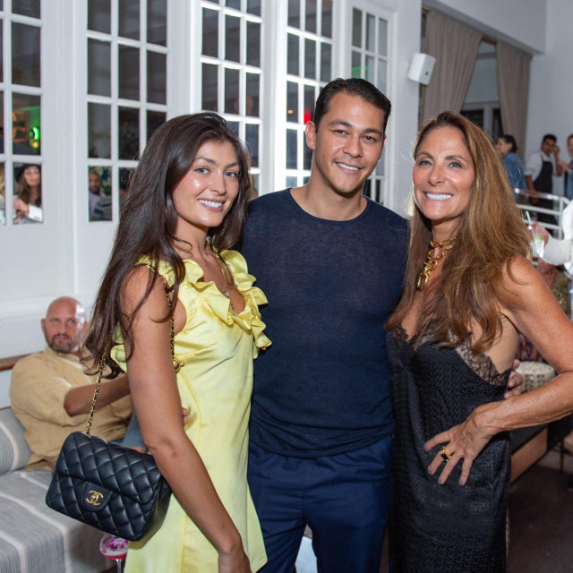 Sammy Piccininni, Emilio Vitolo i Lynn Scotti na modnom eventu Zadig&Voltairea u New Yorku 