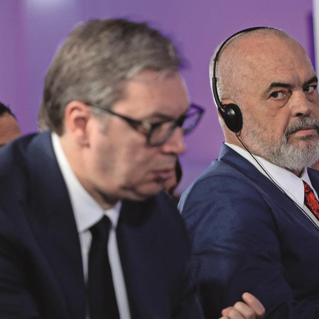 Edi Rama i Aleksandar Vučić