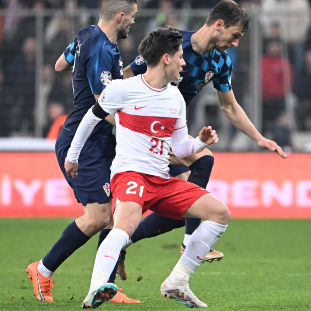 Arda Güler je igrao za Tursku protiv Hrvatske