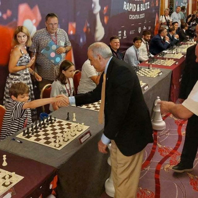 Ivano Močić i Gari Kasparov