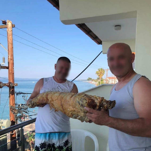 Pečeno janje na moru u Grčkoj