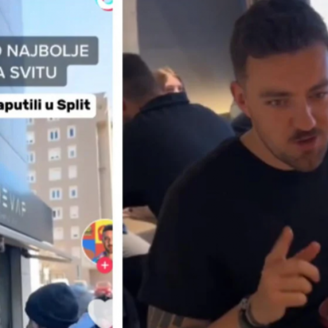 Admir isprobava ćevape u Splitu