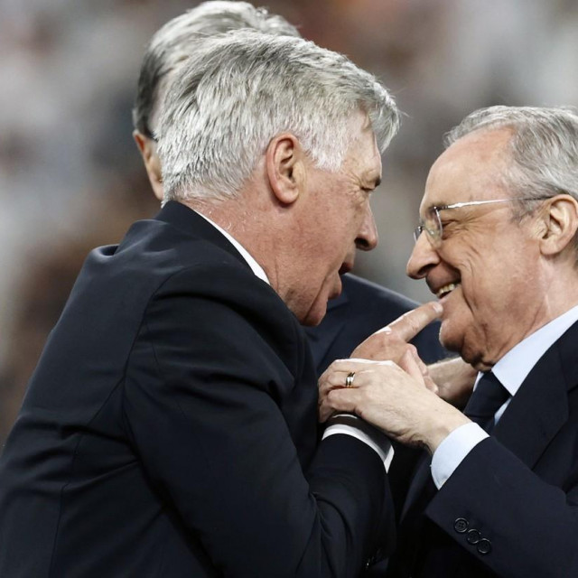 Carlo Ancelotti i Florentino Perez