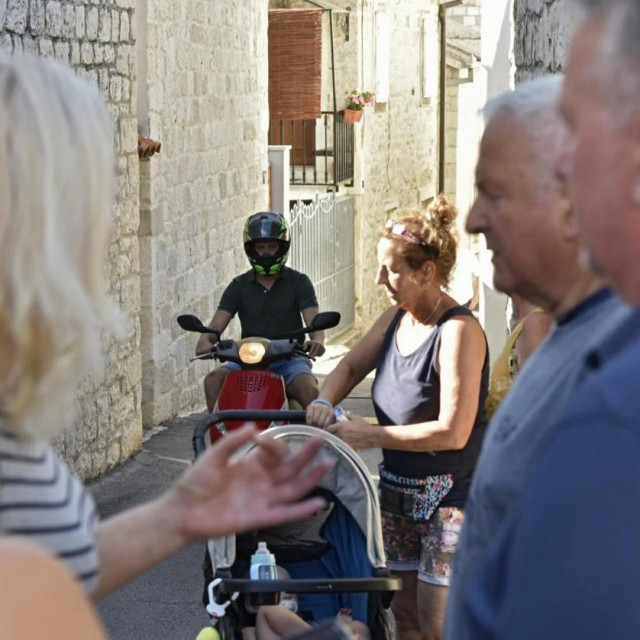 Ulica Put Balana u Trogiru