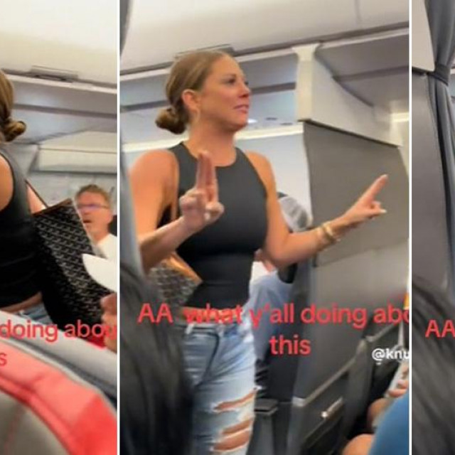 Živčani slom u avionu