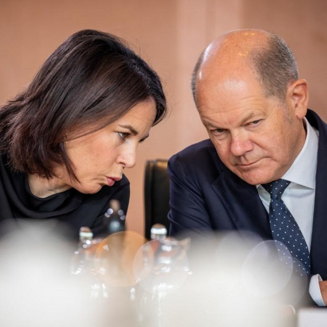Annalena Baerbock i Olaf Scholz