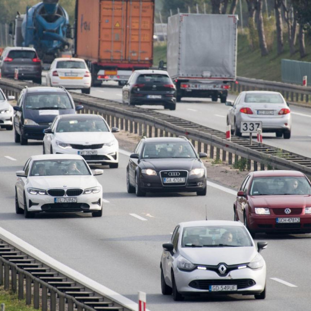 Njemački autobahn (ilustracija)