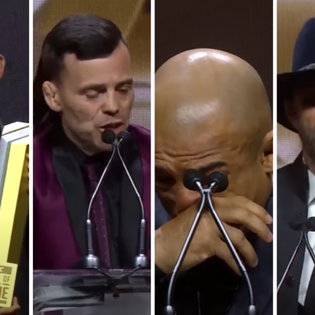 S lijeva na desno: Robbie Lawler, Jens Pulver, Jose Aldo, Donald Cerrone