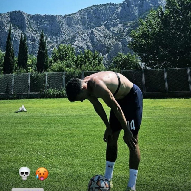 Perišić na Instagramu