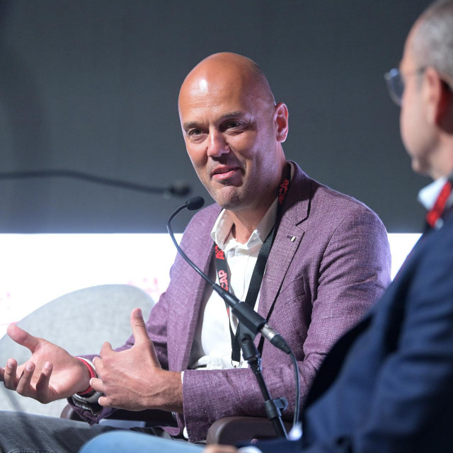 Hrvoje Ćosić (Aircash) i Nenad Bakić (investitor, IRIM)