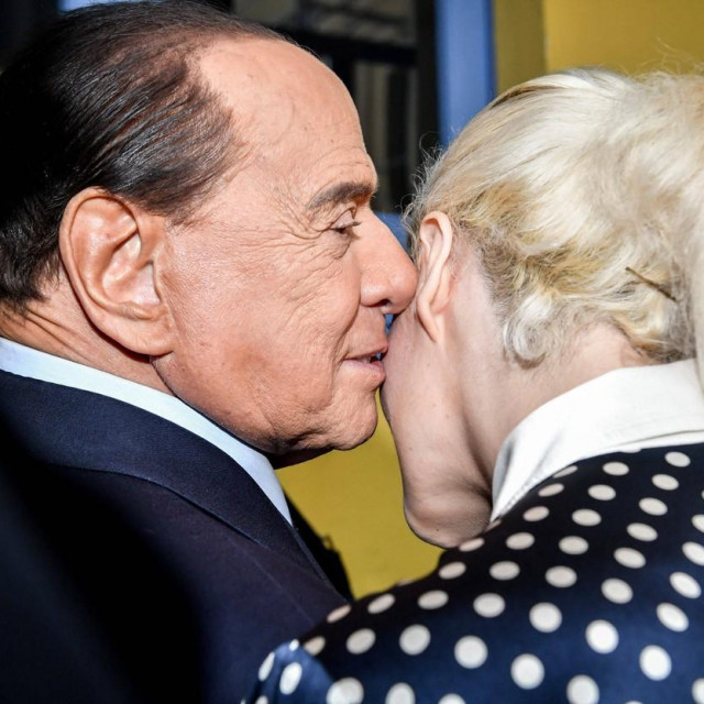 Silvio Berlusconi i Marta Fascina