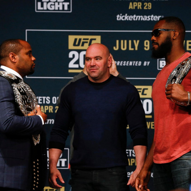 Dana White, Daniel Cormier i Jon Jones