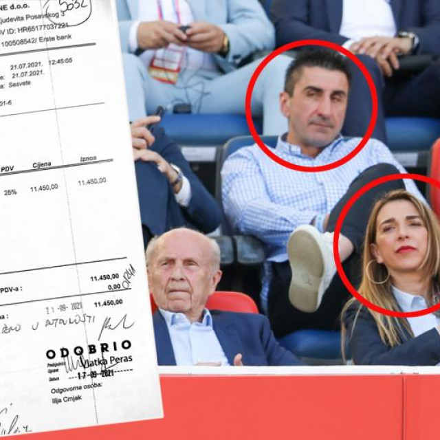 Vlatka Peras i Dražen Miličević (u krugu)