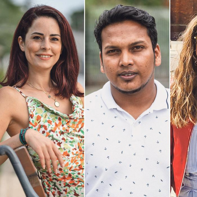 Samia Al Azmeh, Mohammed Khurshid, Zrinka Salopek i Girlie Nacuray Calubong