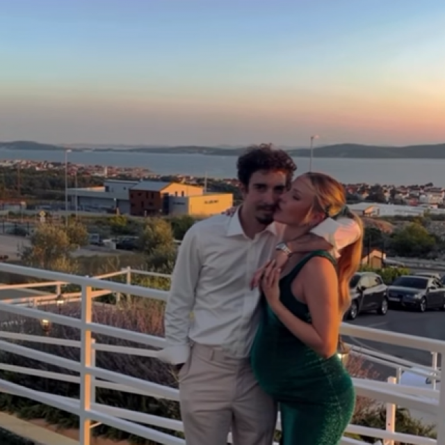 Šime Vrsaljko i Kaja Vidmar