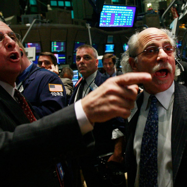 Prizori s američke burze, ilustrativna fotografija