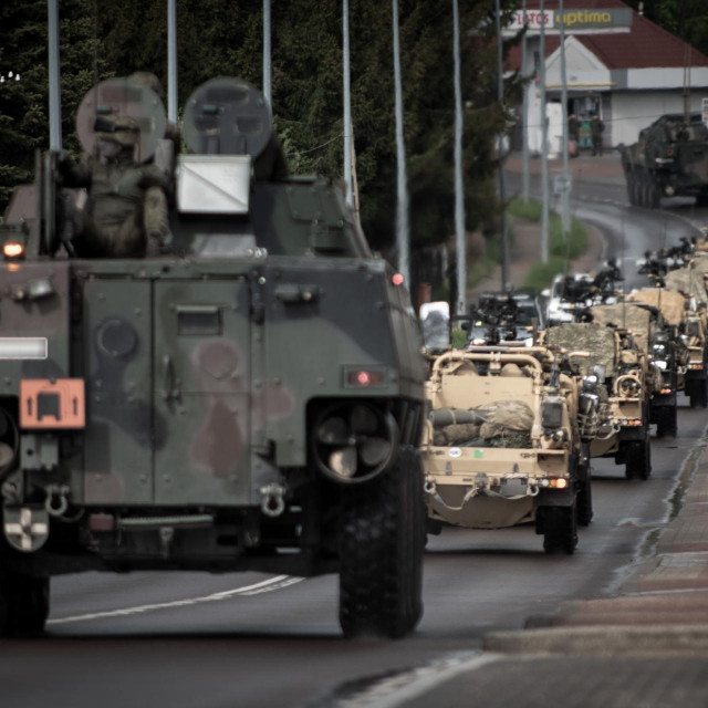 Trupe britanske vojske u Poljskoj u sklopu misije NATO-a