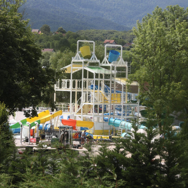 Završetak radova na vodenoj atrakciji