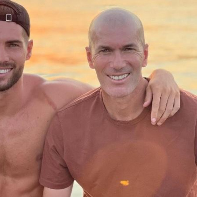 Luca i Zinedine Zidane