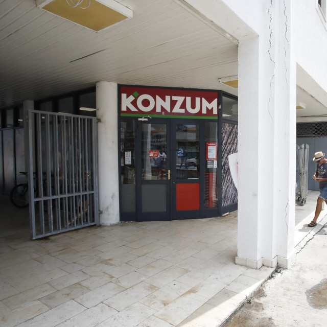 Konzum u Korčuli