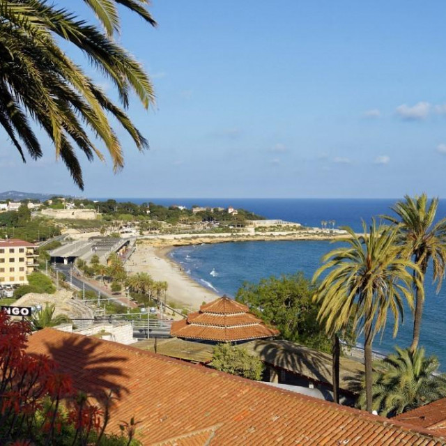 Plaža u Tarragoni, ilustracija