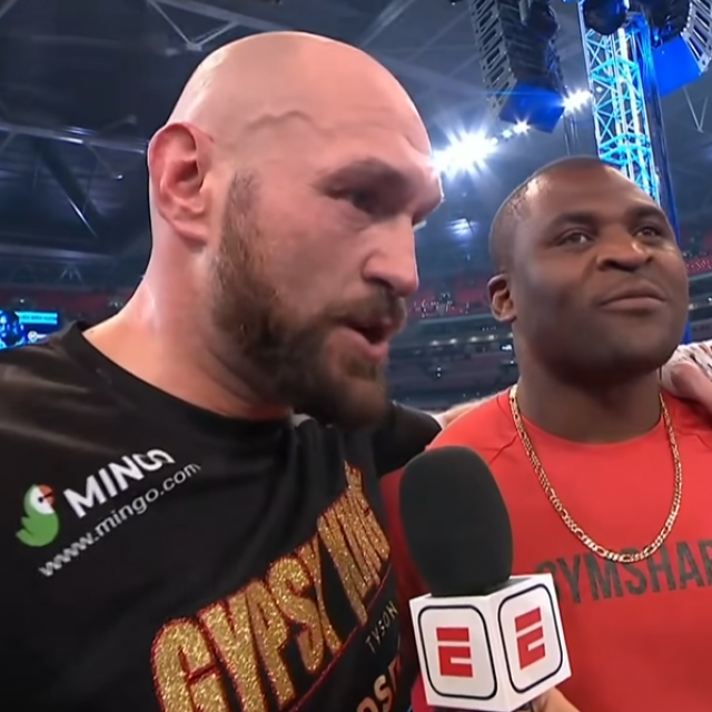 Tyson Fury i Francis Ngannou