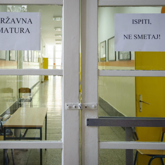 Ilustracija, polaganje ispita državne mature