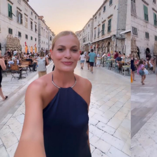Nevena Rendeli na Stradunu
