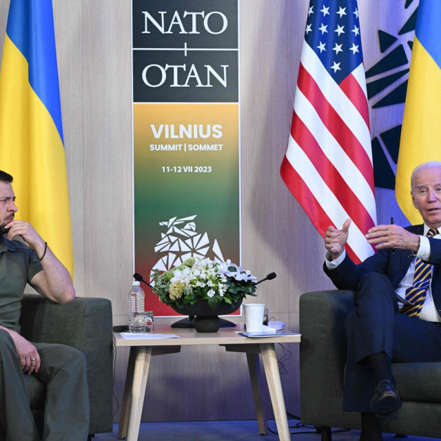 Joe Biden i Volodimir Zelenski