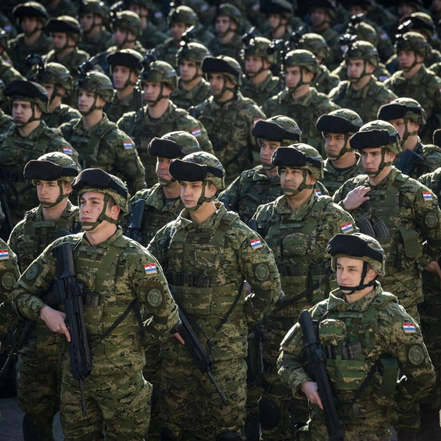 Ispraćaj hrvatskih vojnika u Litvu, 2019.