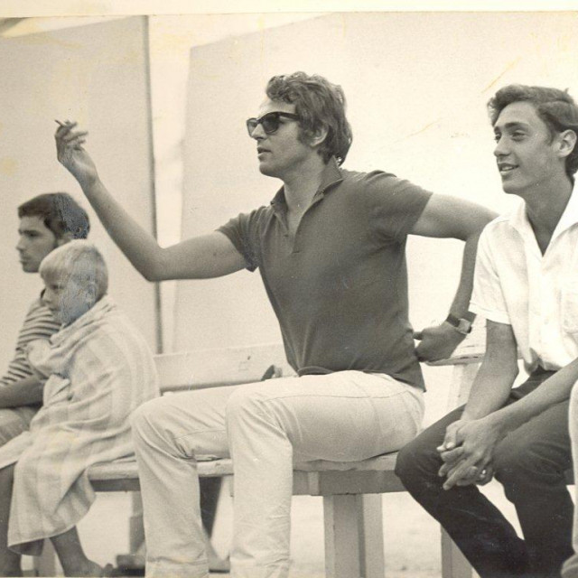 Joško Juvančić režira ”Ljubovnike” 1969.