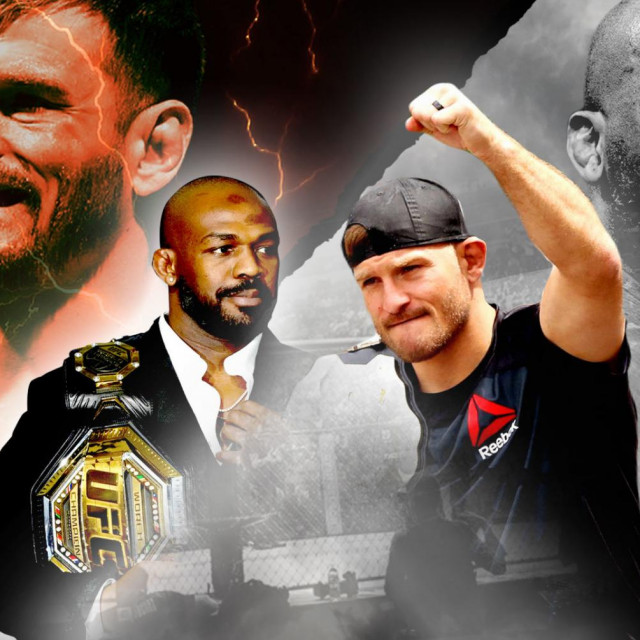Stipe Miočić i Jon Jones