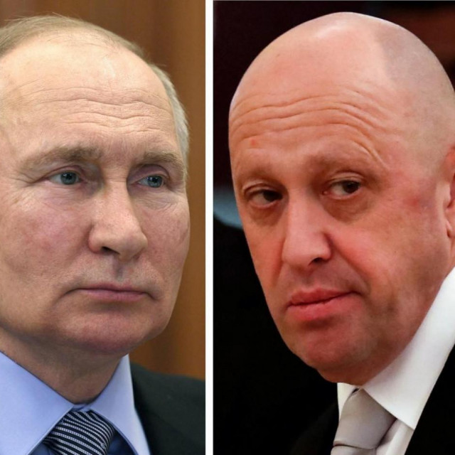 Vladimir Putin i Jevgenij Prigožin