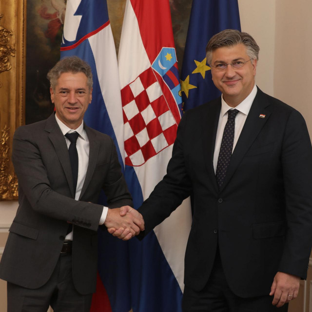 Andrej Plenković i Robert Golob