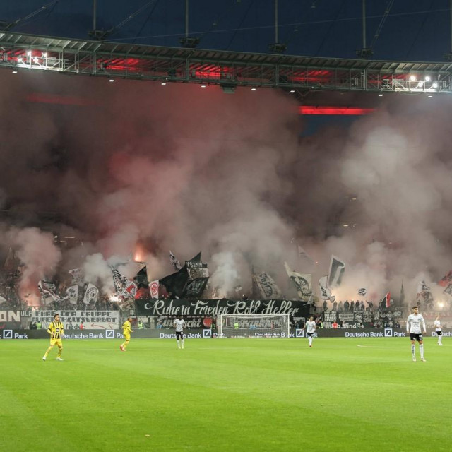 Kadar s utakmice Eintracht Frankfurt - Borussia Dortmund