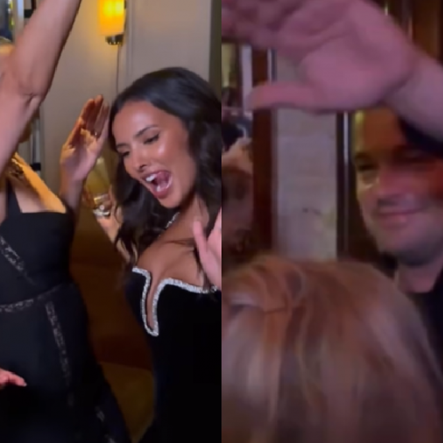 Maya Jama i Leonardo DiCaprio