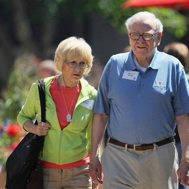 Astrid i Warren Buffett