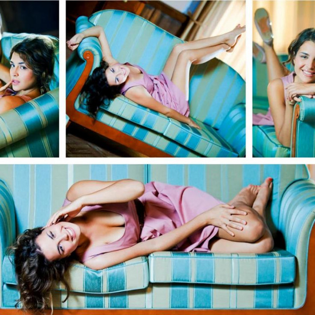 Doris Pinčić na početku karijere