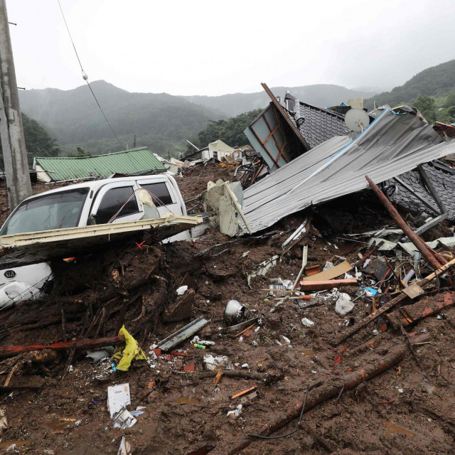 Klizište u Južnoj Koreji