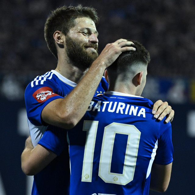 Bruno Petković i Martin Baturina