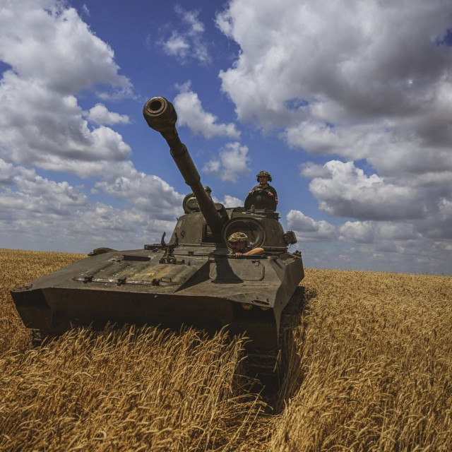 Ukrajinski vojnici pokraj Vugledara