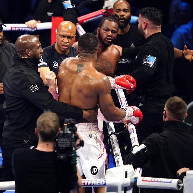 Anthony Joshua i Jermaine Franklin