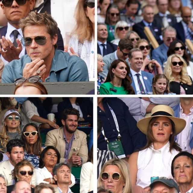 Poznati na Wimbledonu