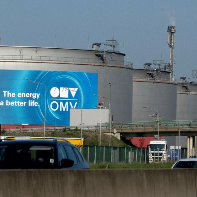 Najveća austrijska rafinerija OMV blizu Beča