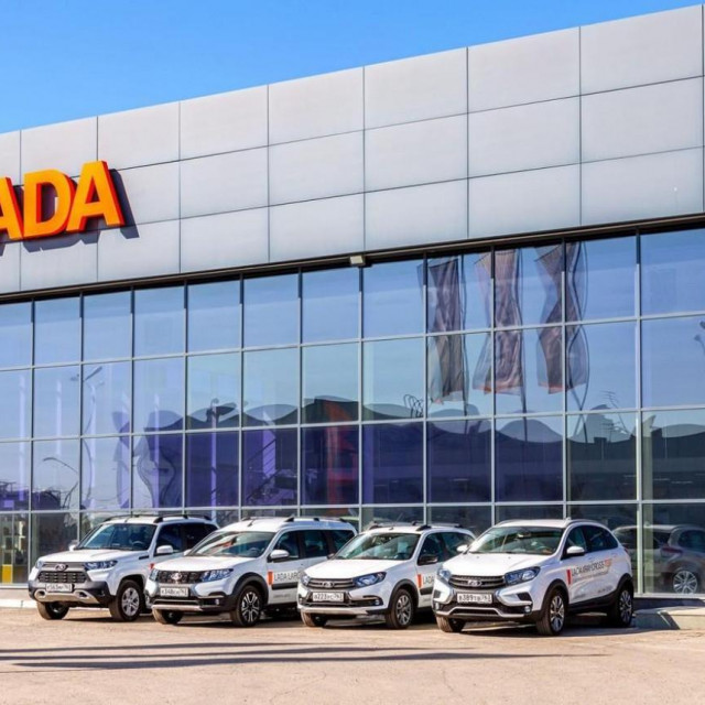 Tvornica Lada u Rusiji (ilustracija)