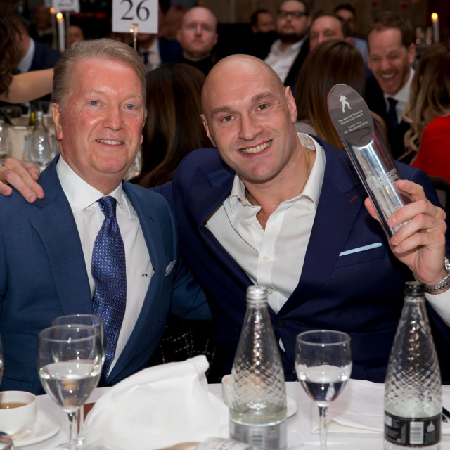 Frank Warren i Tyson Fury 