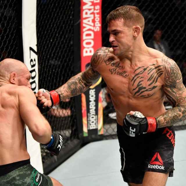 Dustin Poirier i Conor McGregor