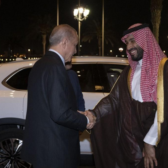 Recep Tayyip Erdogan i Mohammed bin Salman