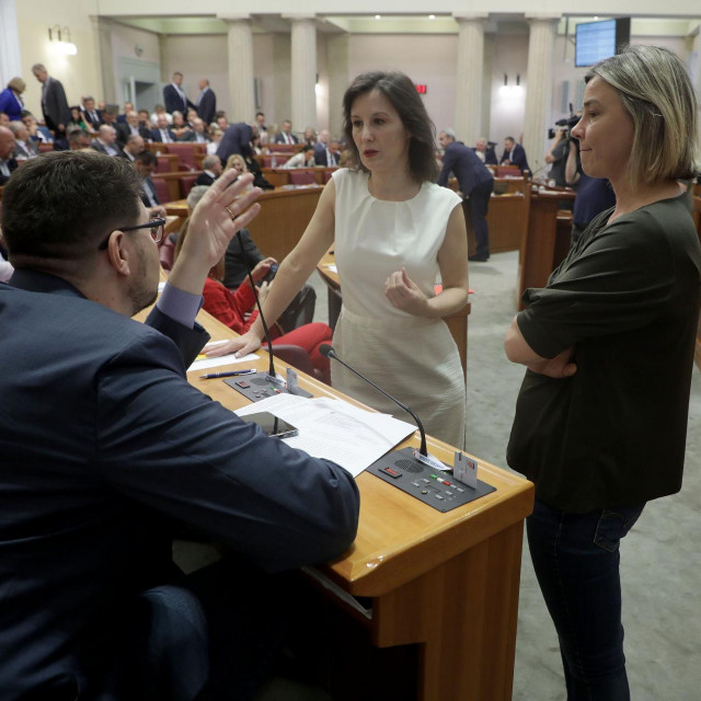 Dalija Orešković i Sandra Benčić